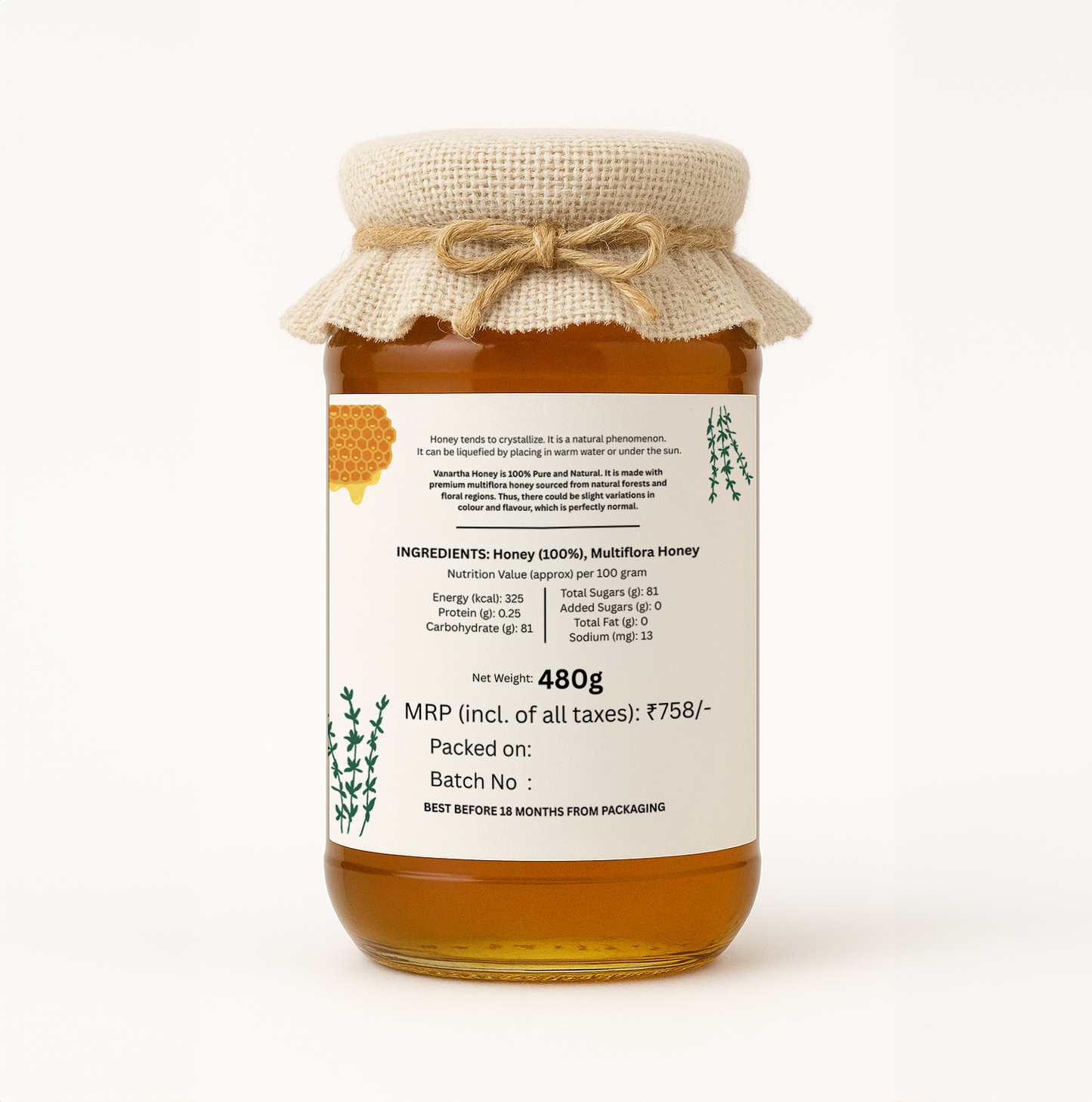 WILD FOREST HONEY | 100% Pure & Raw Honey