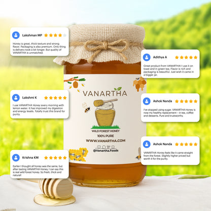 WILD FOREST HONEY | 100% Pure & Raw Honey