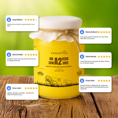 Gir Cow A2 ghee - Made From Curd